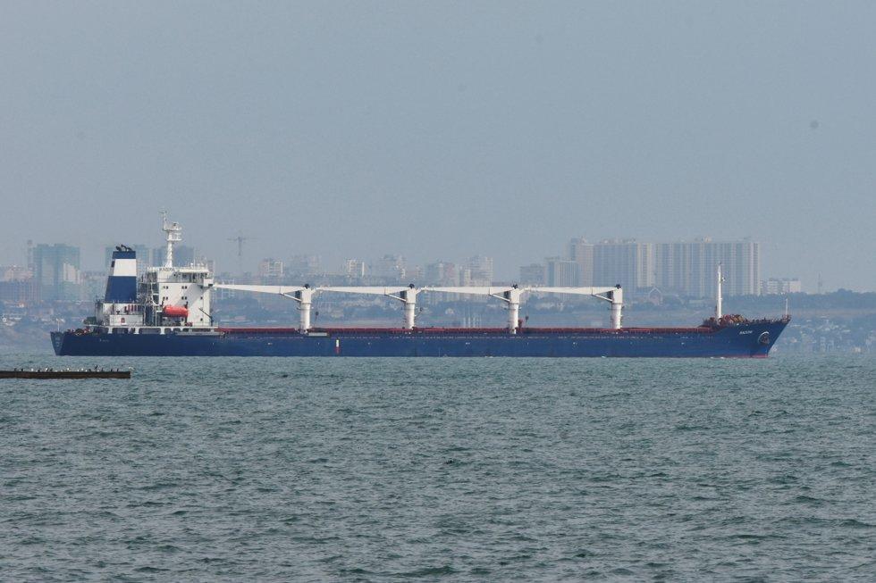 The first grain ship from Ukraine has “disappeared without a trace”