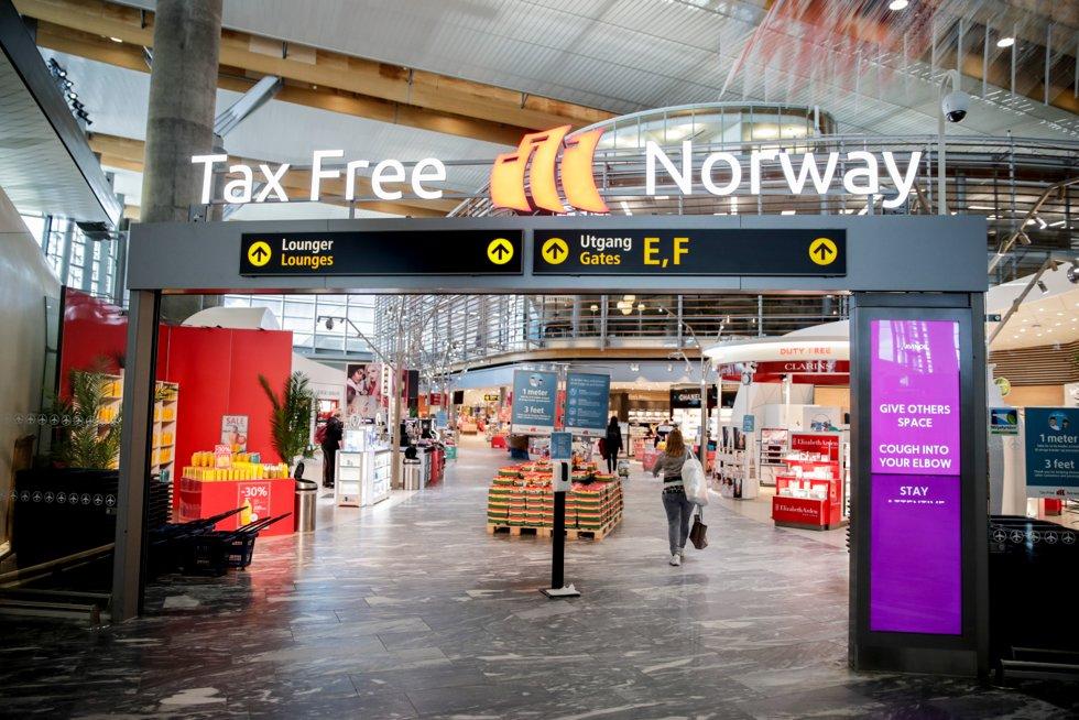 Noorse reizigers zijn geïnteresseerd in het belastingvrije aanbod op Noorse luchthavens