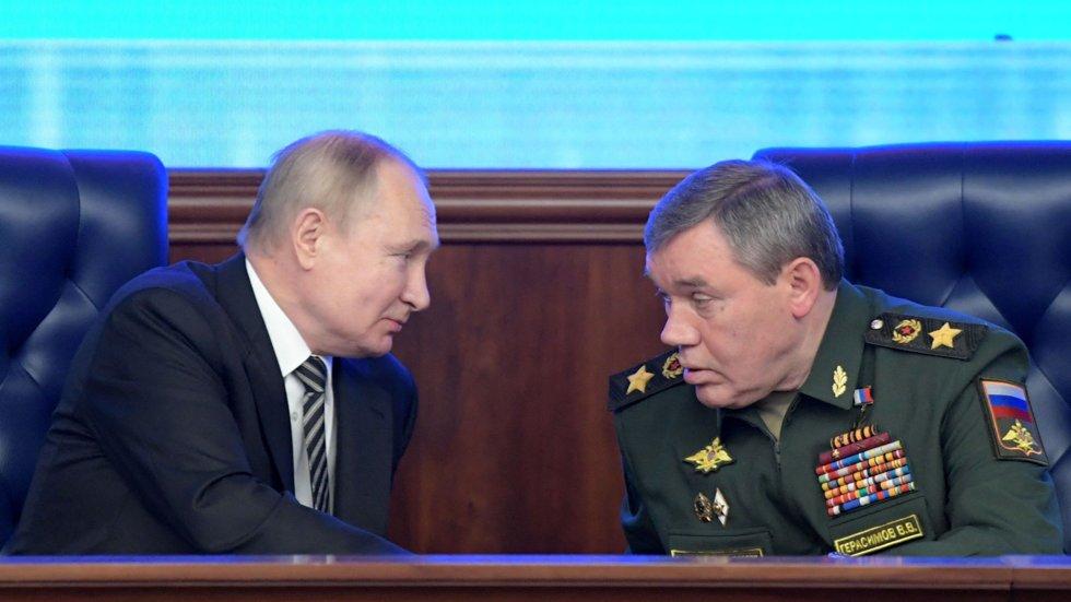 The Russian defense minister takes control in Ukraine